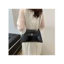 Solid Color Leisure Shoulder Bags