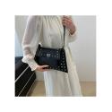 Solid Color Leisure Shoulder Bags