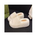 Pure Color Flat Heel Slippers