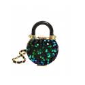 Sequin Chain Heart Satchels