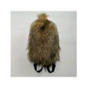 Fluff Patchwork Plush Casual Backpacks