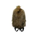 Fluff Patchwork Plush Casual Backpacks