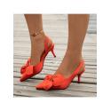 Bow Pointed Heels
