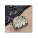Chain PVC Shell Shoulder Bags