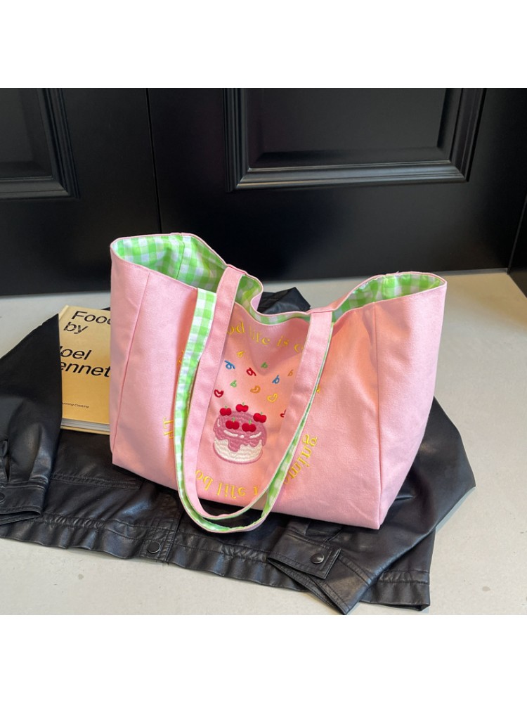 Flower Patchwork Zipper Shoulder Bags